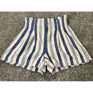 Madewell 00 shirts striped linen high rise.‎ F5
